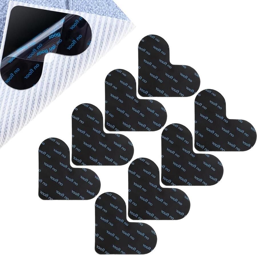 Allecto Plus Antislip tapijtgrijpers voor vloerkleden herbruikbaar en effectief op gladde vloeren