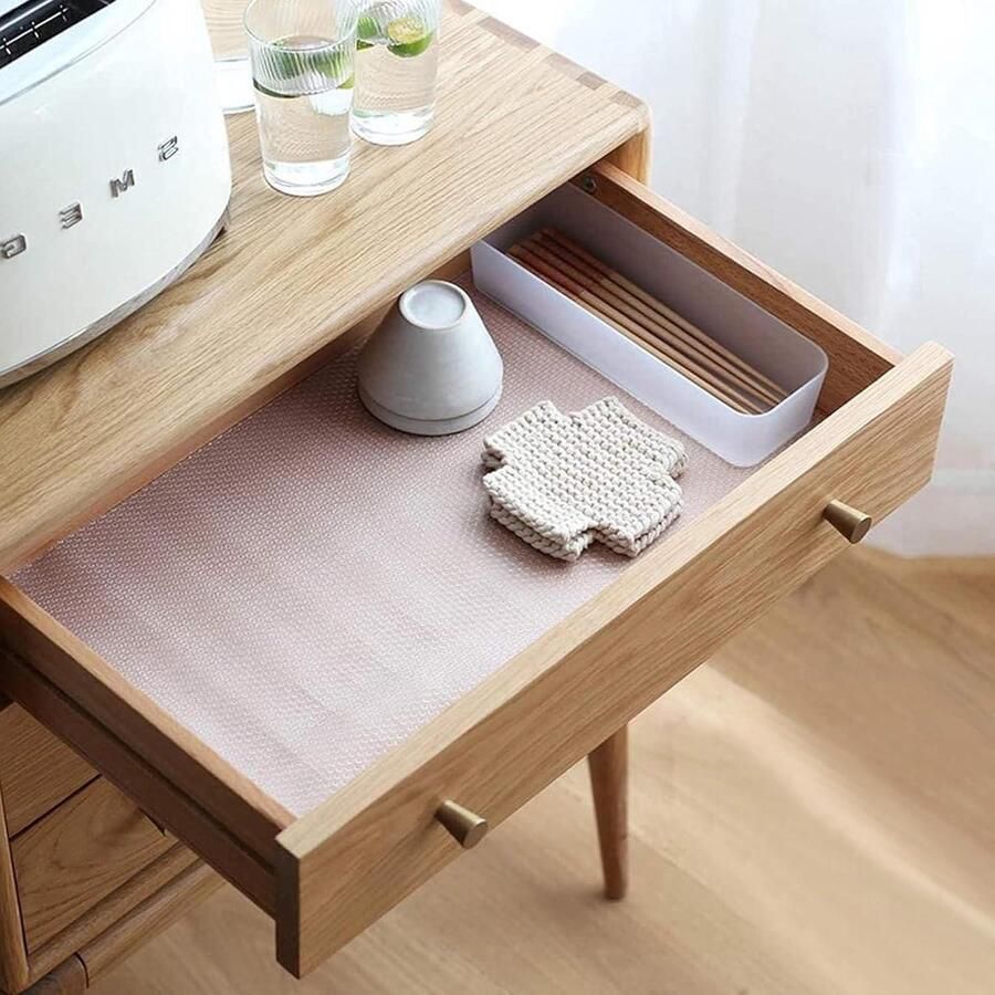 Allecto plus Antislipmat voor laden en kasten 48 x 500 cm Waterdicht en op maat te snijden