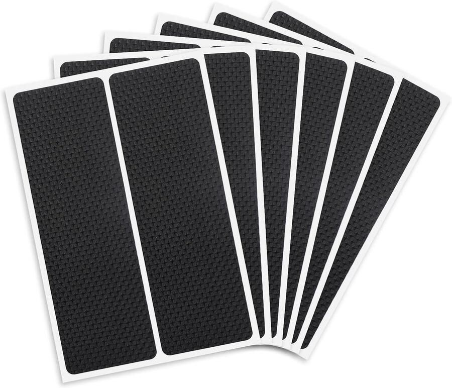 Allecto plus Antislippads voor meubels Bescherming hardhouten vloeren 12 stuks 5 mm dik 14 x 5 cm