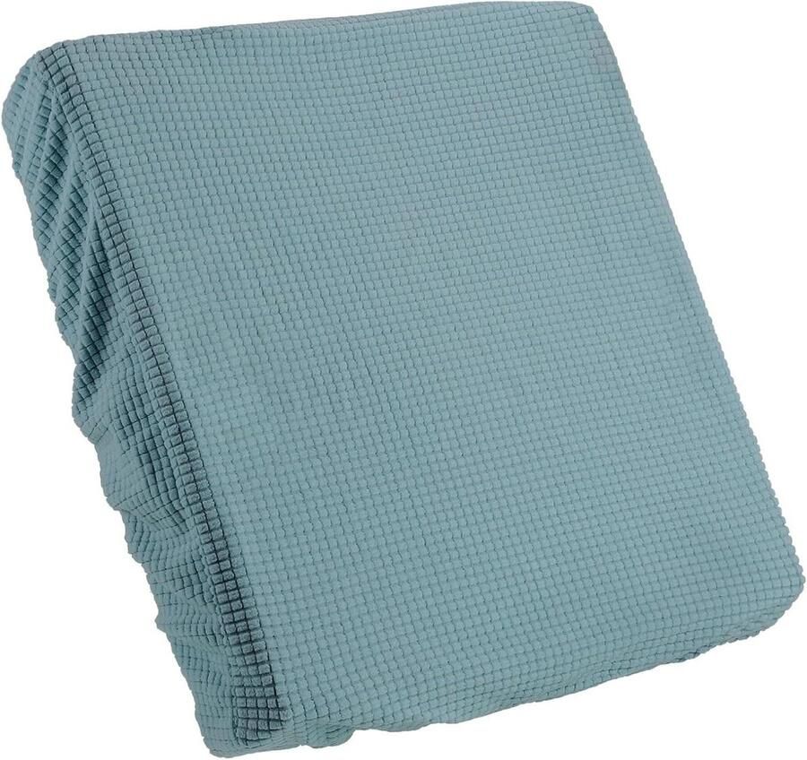 Allecto plus Bankhoes elastisch polyester wasbaar antislip Bankkussen 20x20 inch Lichtblauw