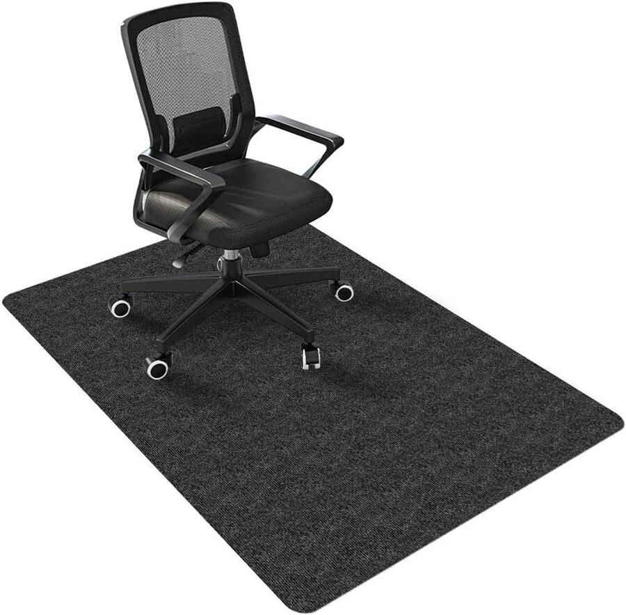 Allecto Plus Bureaustoelmat 120 x 90 cm Vloerbeschermer voor harde vloeren Antislip bureaustoelmatten Kantoor vloermat met stoelen pad Beschermmat voor bureaustoelmatten Duurzame bureaustoelmatten
