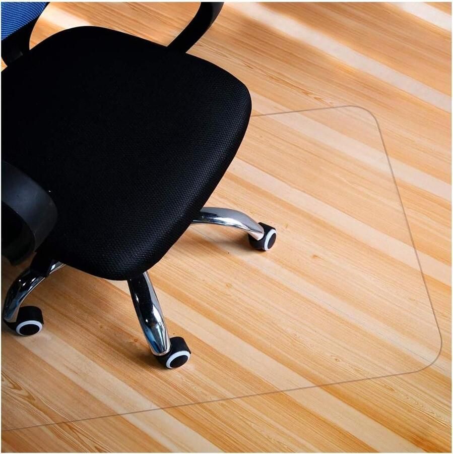 Allecto plus Doorzichtige stoelmat 75x120cm rechthoekig harde vloeren slagvast antislip