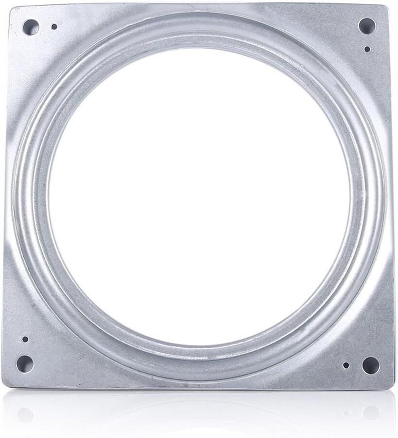 Allecto plus Draaiplaat 6 inch vierkante roterende plaat keuken eettafel make-up houder