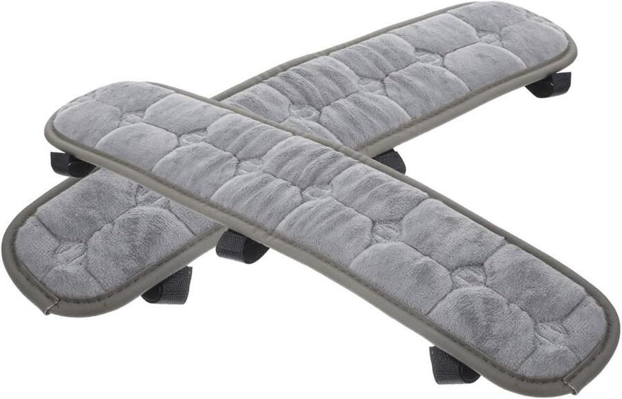 Allecto plus Elastische armleuninghoezen voor bureaustoelen Armleuning beschermers tegen kou en vuil Geschikt voor stoelmodellen