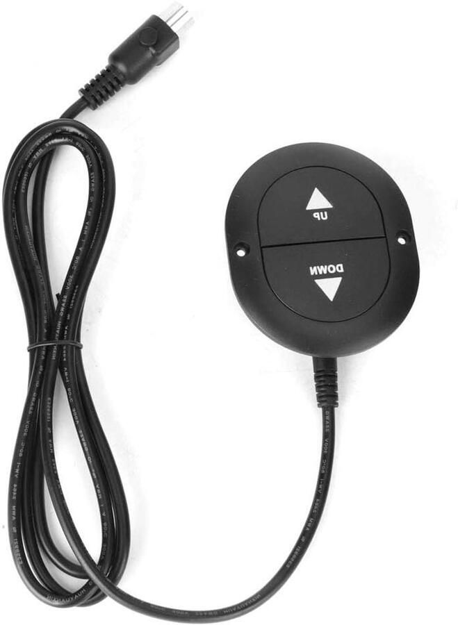 Allecto plus Elektrische Bankbedieningsschakelaar met 2 Knoppen voor Fauteuil Huishoudapparatuur Decoratieve Kussens en Hoezen 5-pins Bankvervangingsknop