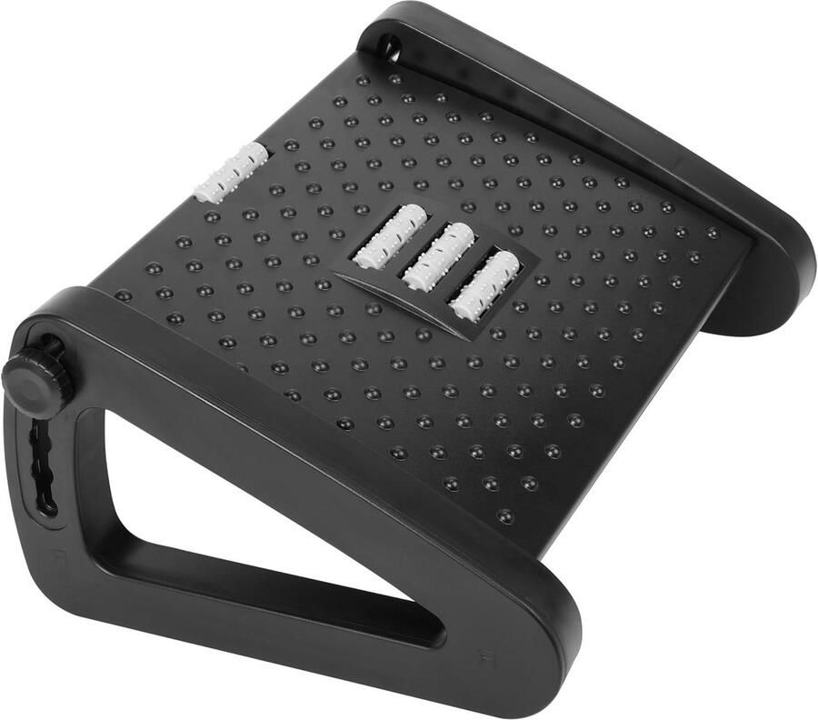 Allecto plus Ergonomische Voetenbank met Aanpasbare Hoogte en Massagetextuur Non-slip Design voor Huis Kantoor en Gaming