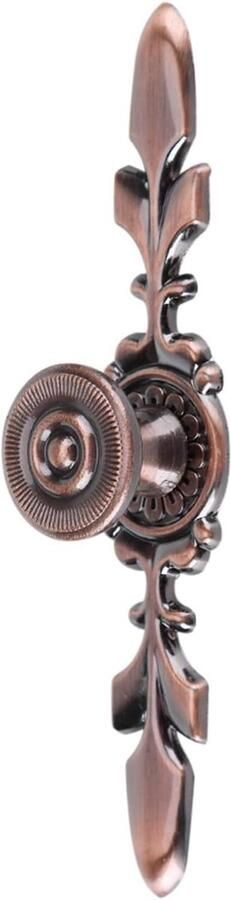 Allecto plus Europese Ladegreep Meubelgreep Zinklegering Retro Antieke Vintage Handgrepen Suitcase Sieraden Doos (Set van 2)