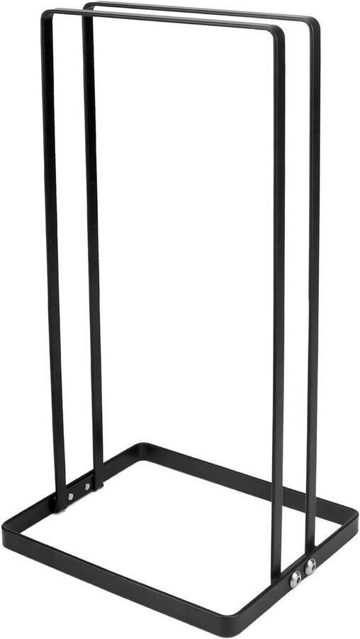 Allecto plus Hangende Opberger Afneembaar 30 cm Hoog Zwart met Ruimtebesparing
