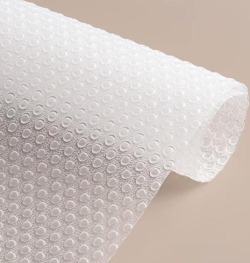 Allecto Plus Lade Mat 30 x 300 cm Antislipmat Keukenlades Niet-Klevende EVA Plastic Waterdicht Antislipmat Op Maat te Snijden Koelkastmat voor Kast Koelkast Lade Bekleding