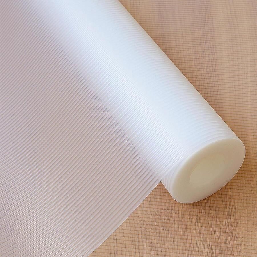 Allecto Plus Ladebeschermer Antibacteriële Keukenmat voor Koelkast Tafel Keukenmeubels Planken Kasten Schoenenkast (30 x 300 cm Gestreept)