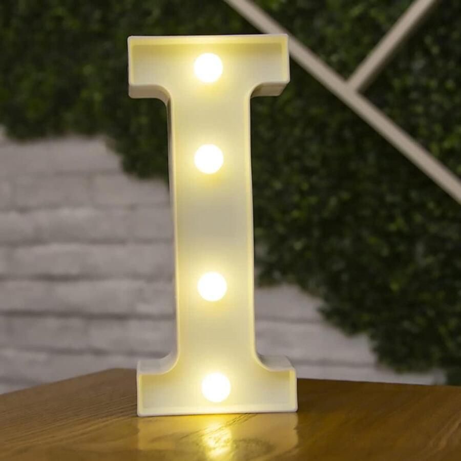 Allecto plus LED letterverlichting symboolvorm plastic alfabet tafellampen Verlichte woorden voor feestelijke wanddecoratie