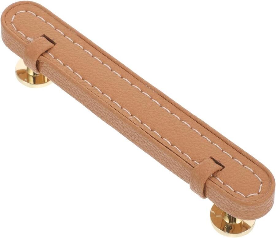 Allecto Plus Lederen Kastdeurgreep Kledingkasthouder Accessoires Keukenladen Stijlvol Meubelgreep voor Kasten Houten Kleerhanger Duurzaam Kastbeslag