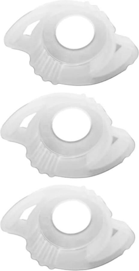 Allecto plus Lichtgevende deurknophandschoenen 3-pack met zachte gripbeschermer voor ronde deurknoppen in huis slaapkamer en badkamer