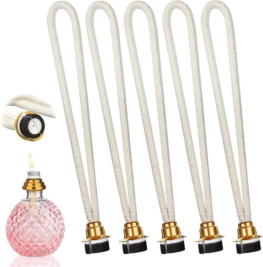 Allecto Plus Lont voor katalytische lamp Aromatherapie en luchtreiniging Reserve lont olielampen