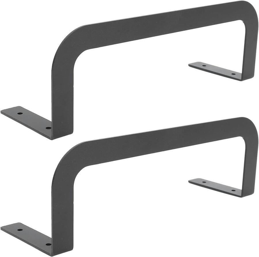 Allecto Plus Matrasstopper Metaal voor Verstelbare Bedden Voorkomt Schuiven en Stabiliseert Matras Set van 2 stuks