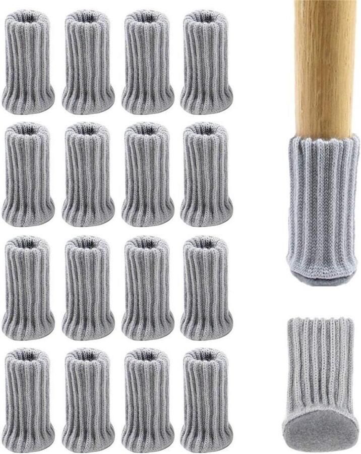 Allecto Plus Meubelsokken voor stoelpoten van 1 tot 2 inch Elastisch en beschermend