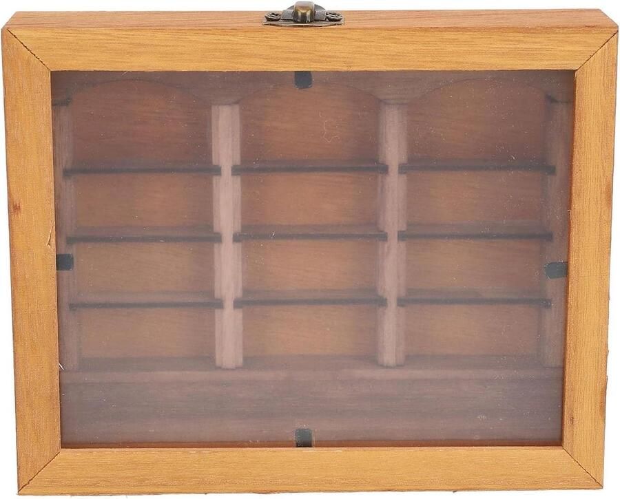 Allecto plus Mini Boekenkast Stressverlichting Speelgoed voor Angstrelief Prachtig Bureau Ornament met Boekenplank Decoratie Woonkamer Accessoire Enkele Boekenplank