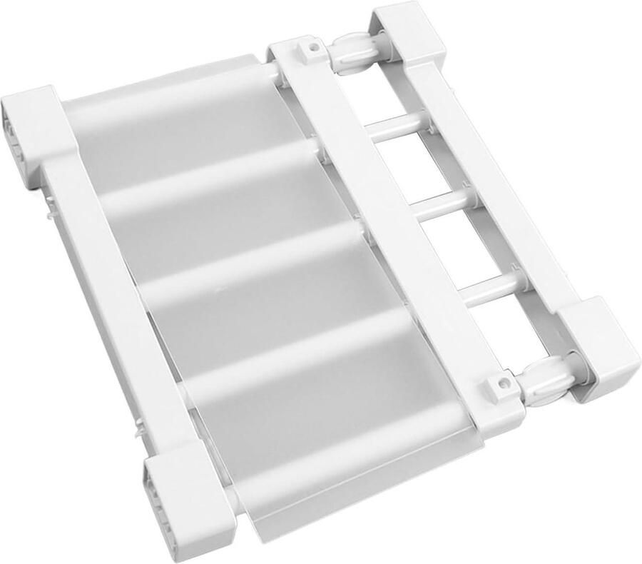 Allecto Plus Multifunctioneel Uitbreidbaar Kastspanningsplank Opbergrek voor Garderobekast Praktische Kastverdeler Ruimtebesparend Ontwerp Verstelbaar (23-30 cm 91-118 inch)