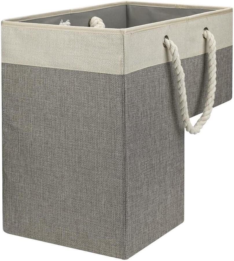 Allecto plus Multifunctionele Trapmand Organizer 41x26x41cm met Touwhandvatten Opvouwbaar en Ruimtebesparend Thuiskantoor Opbergbak