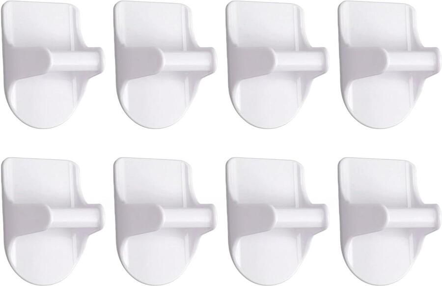 Allecto Plus Muurbevestiging Spuitfleshouder Ruimtebesparende Plastic Spuitfleshanger voor Kast Thuiskeuken Opbergoplossing