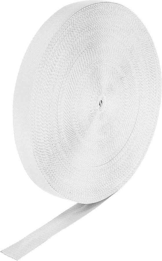 Allecto plus Nylon riem 38 mm voor bagageriemen reparatie wit