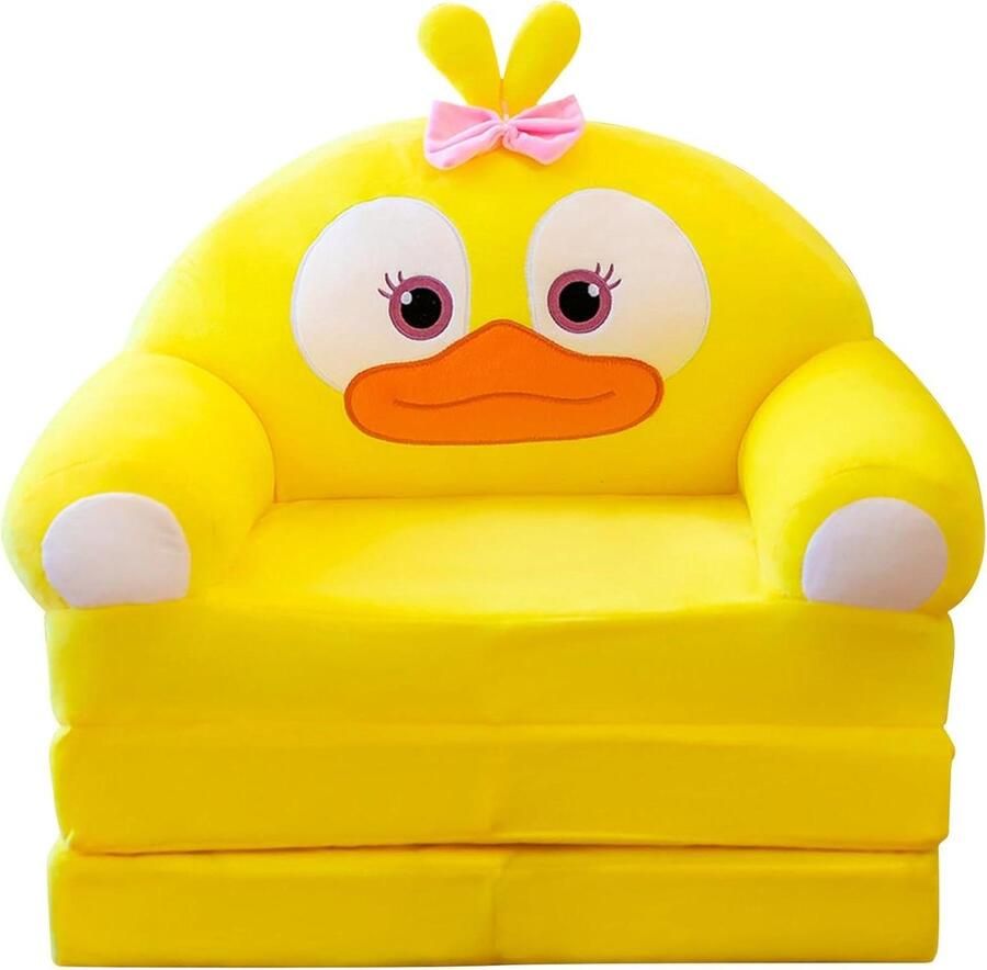 Allecto Plus Opvouwbare kussenhoes en pluche bankhoes voor kinderen Multifunctioneel ontwerp Gemakkelijk op te bergen