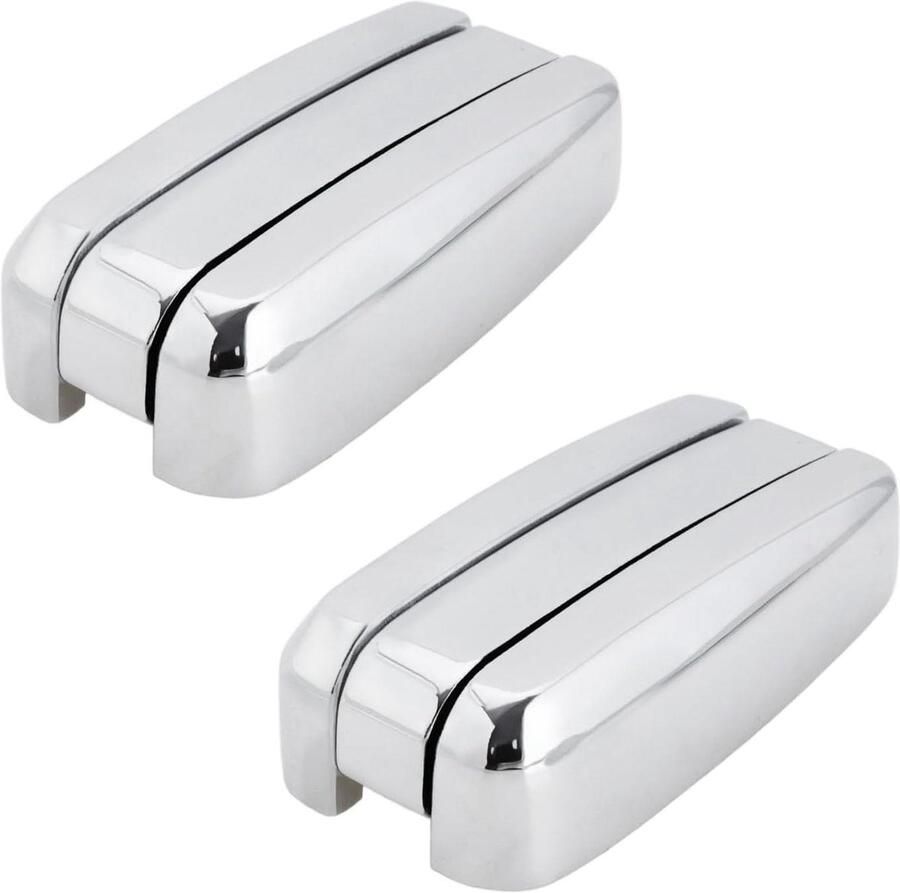 Allecto Plus Verborgen Kapstokhaak 2 Stuks Opvouwbaar Zinklegering 50 x 26 x 13 5mm voor Kast Badkamer Keuken Garage Zilverkleurig (Zonder Schroeven)