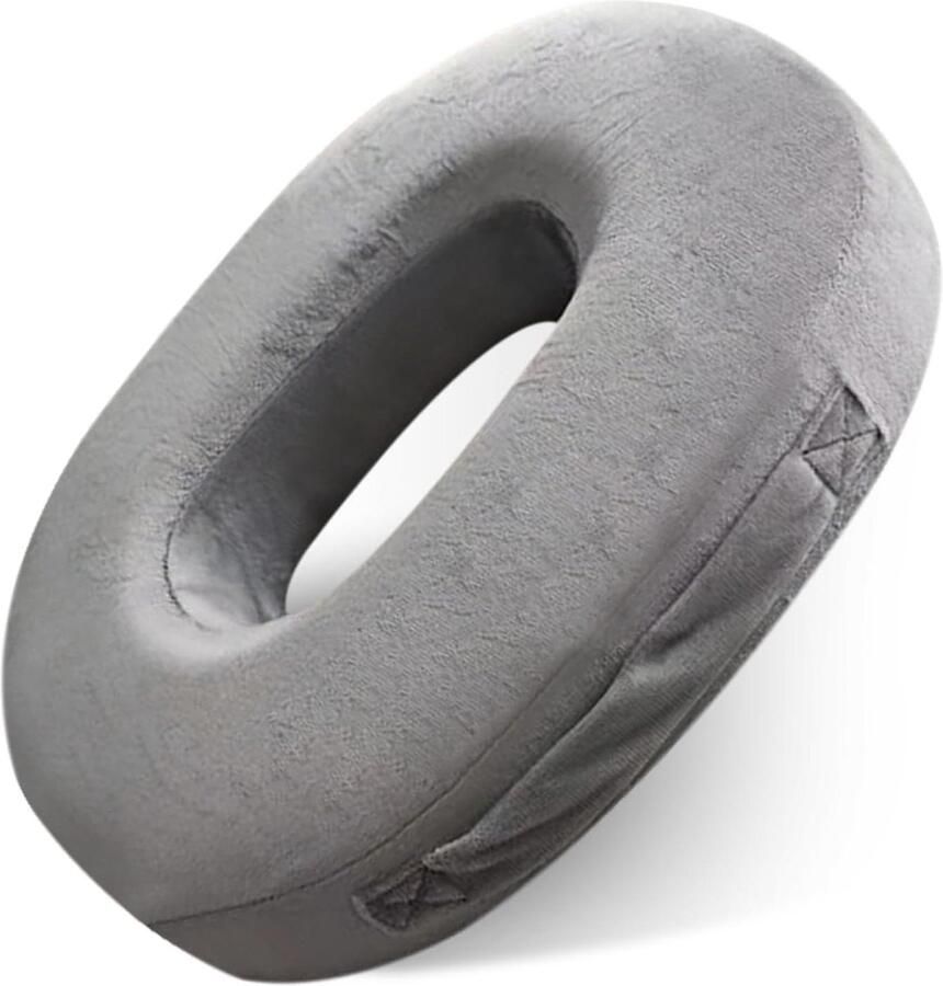 Allecto Plus Orthopedisch zitkussen van traagschuim voor auto bank bureaustoel Comfortabel zitkussen bij aambeien