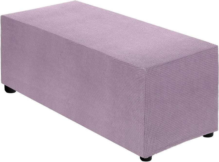 Allecto plus Overtrek voor rechthoekige oversized poef Woonkamer en slaapkamer 130-160 cm X-Large