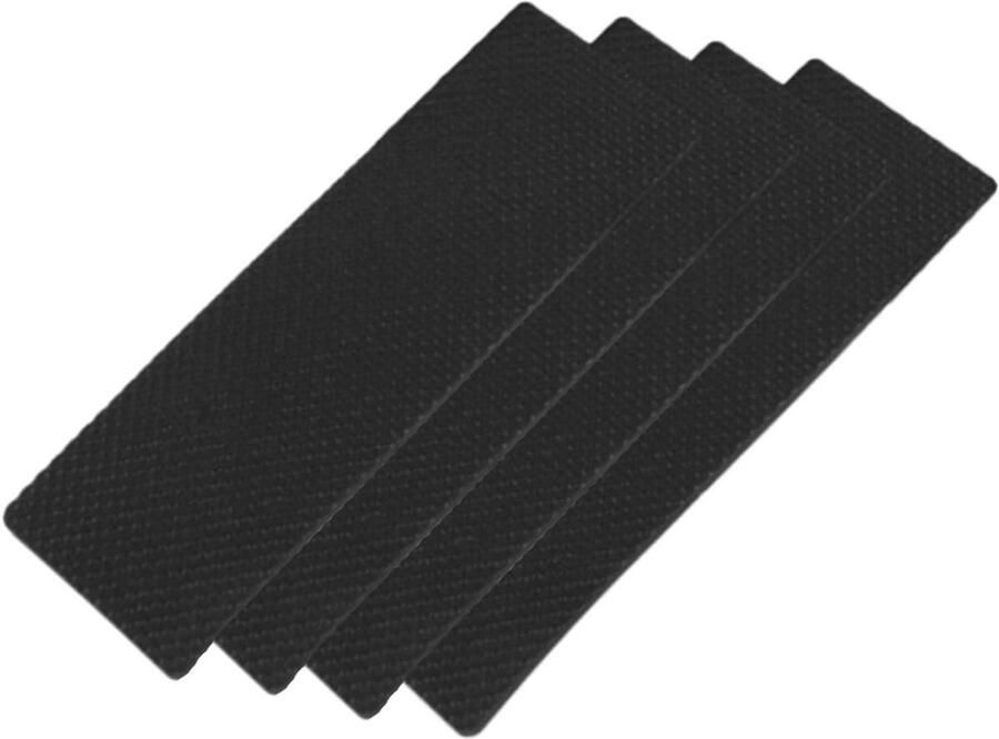 Allecto Plus Pack van 4 antislip meubelbeschermers voor vloer en meubels zelfklevend bank stoel 75caracters
