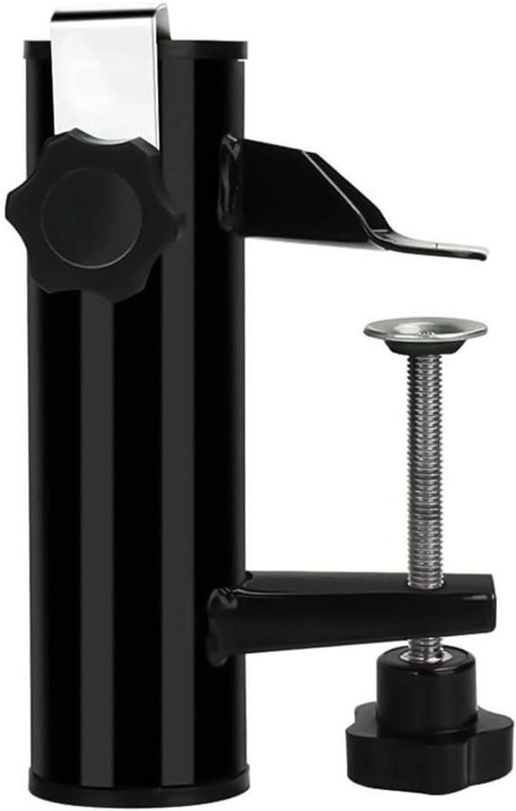 Allecto Plus Parapluhouder Verstelbare Parapluhouder voor Buitenevenementen en Kamperen met Vaste Klem Draagbaar