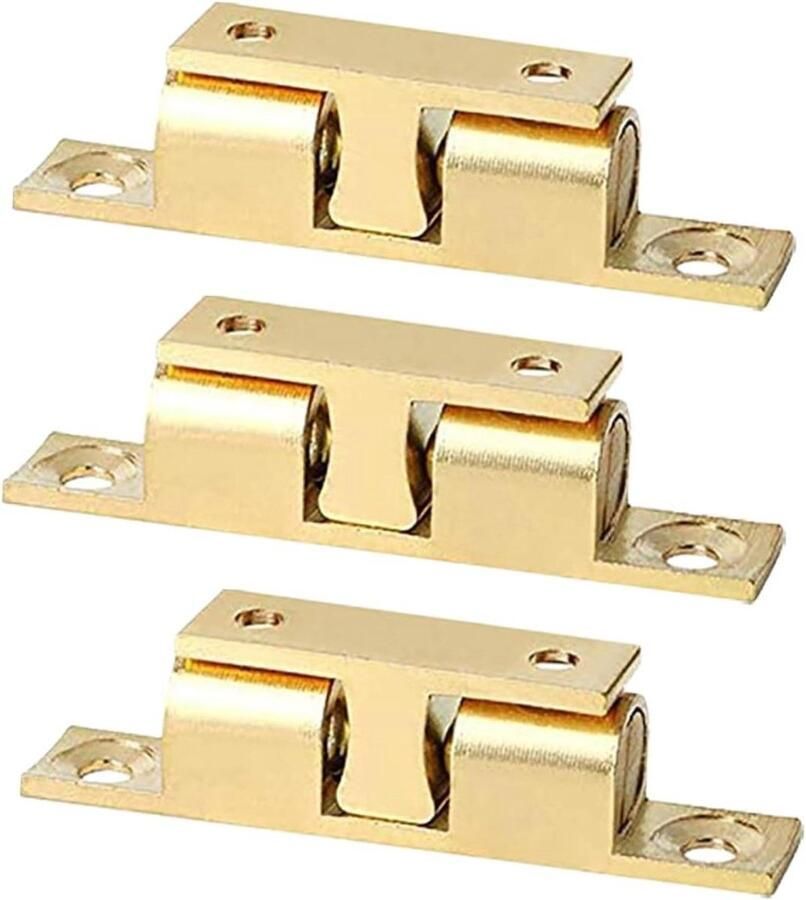 Allecto plus Parelslot Deur Kast 3 Stuks Camperkast Sloten Hardware Keukenkasten Metalen Kledingkast