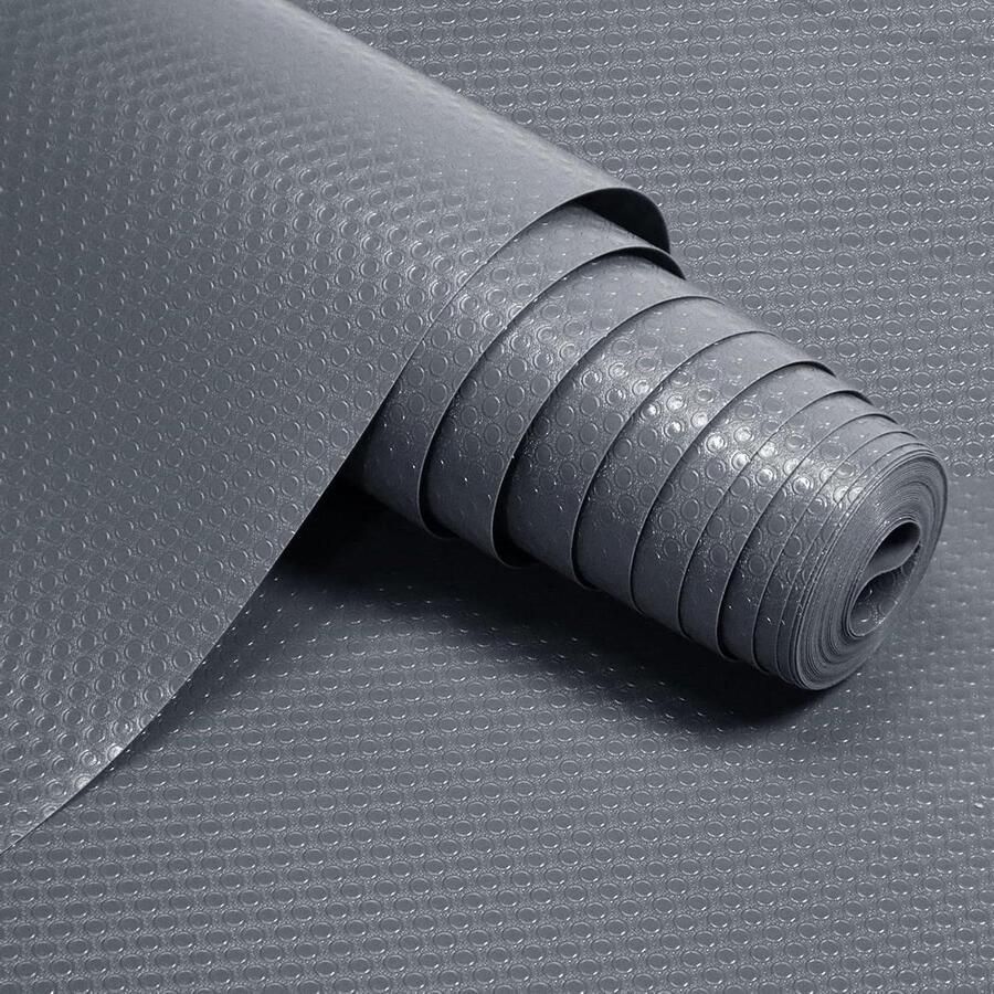 Allecto plus Plankvoering 40 x 600 cm keukenkast ladematten niet-klevende anti-slip EVA ladevoeringen oliebestendig voor keukenkasten en voorraadkasten