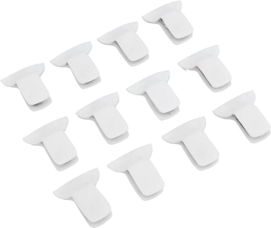 Allecto Plus Quilted Dekbed Klemmen 12 stuks Sterke Grip Huidvriendelijk Voorkom Laken Vervelend Van Bed Vallen