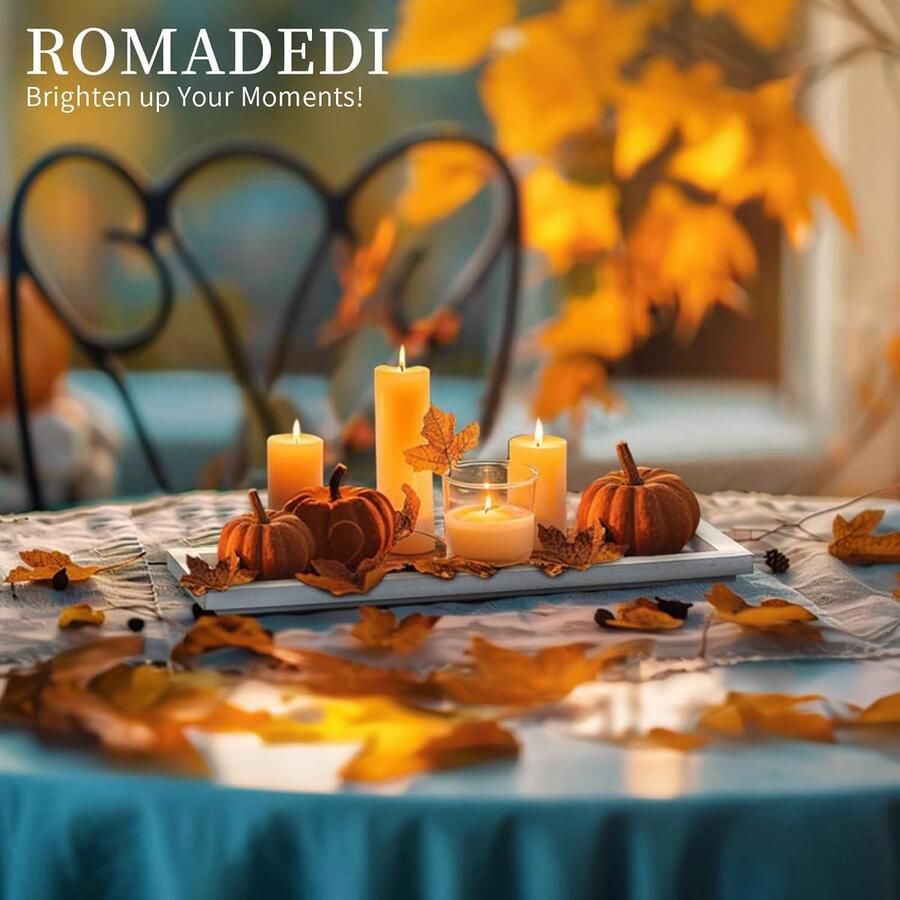 Allecto Plus Rechthoekig houten dienblad voor kaarsen en tafeldecoratie Vintage decoratief kaarsenplateau voor thuis Langwerpig houten schaal als centerpiece voor salontafel en keuken Stijlvolle toevoeging aan interieur met houtaccenten