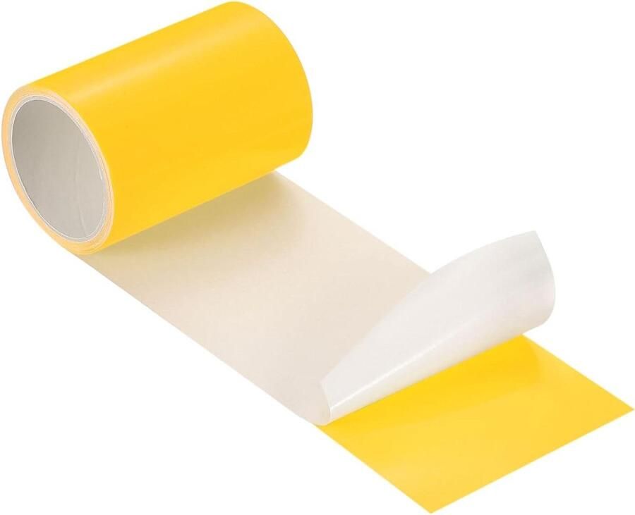 Allecto plus Reparatieset voor opblaasbare patches 3 in x 15 m TPU zwembadpatches geel reparatieband voor luchtmatras