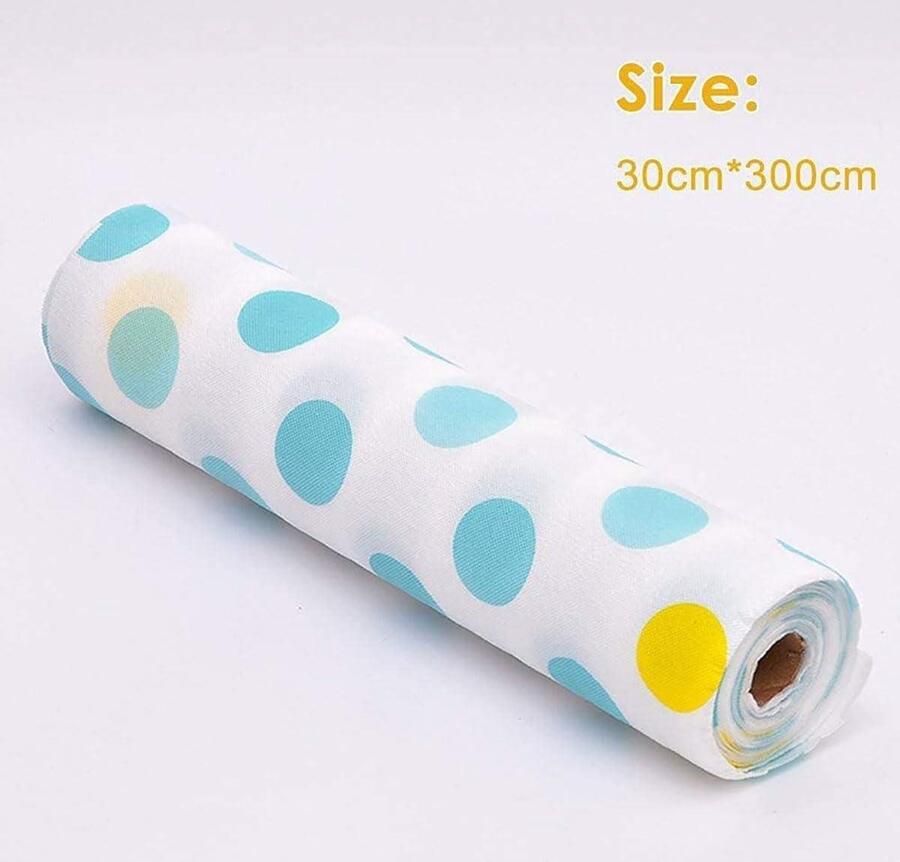 Allecto Plus Rode Plaid Plankvoeringen voor Keukenkasten Waterdicht en Oliebestendig Set van 3 Rollen 30 x 300 cm