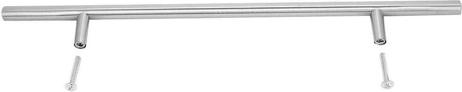 Allecto Plus Roestvrij stalen T-bar handgrepen voor keukenkasten en lades (350 mm)