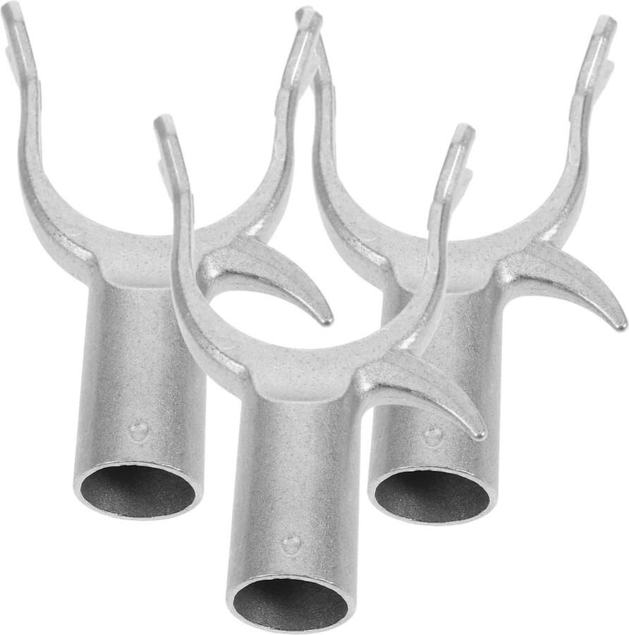 Allecto Plus Set van 3 kledingvork helpen met ophangen van wasgoed Aluminiumlegering