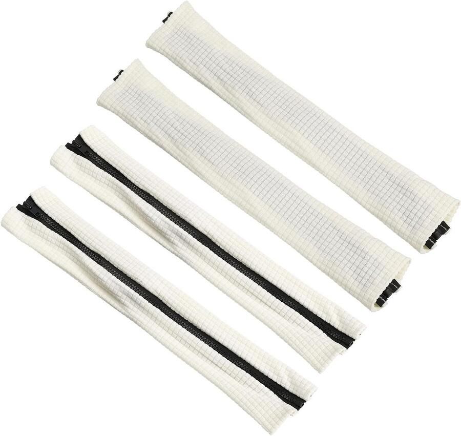 Allecto plus Set van 4 uitrekbare armleuningen voor bureaustoel Wit Ergonomisch Kantoor & Gaming optimalisatie