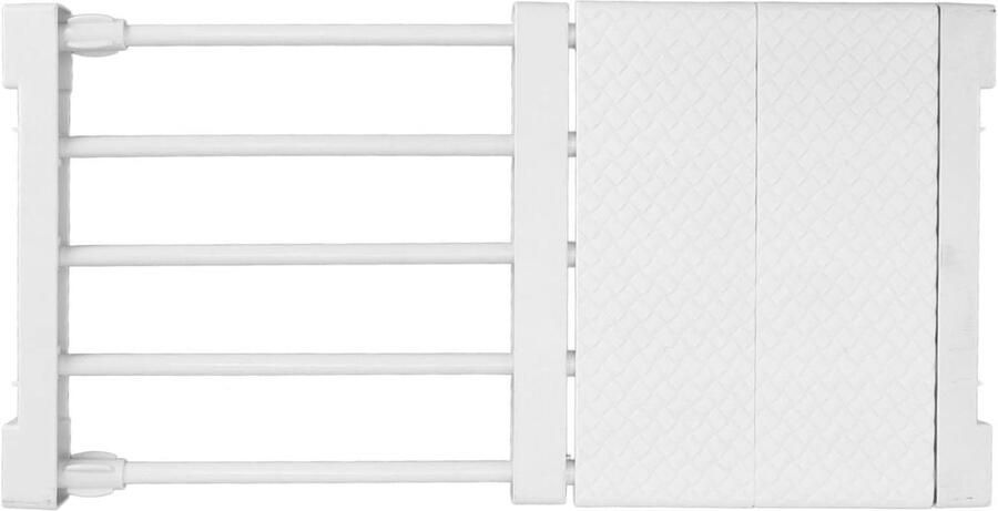 Allecto Plus Spanningsplank Uitbreidbaar Verstelbare Kast Divider Breedte 24cm Garderobe Organizer Opbergrek Separator Lengte 30-40cm Praktisch en Ruimtebesparend