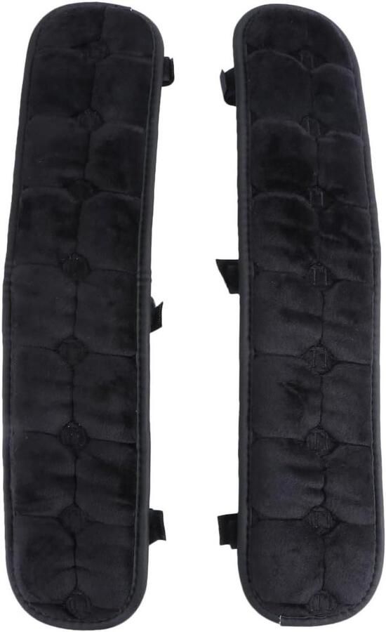 Allecto Plus Stoel-armkussens van traagschuim voor bureaustoel Aardkleuren Elleboogbeschermers