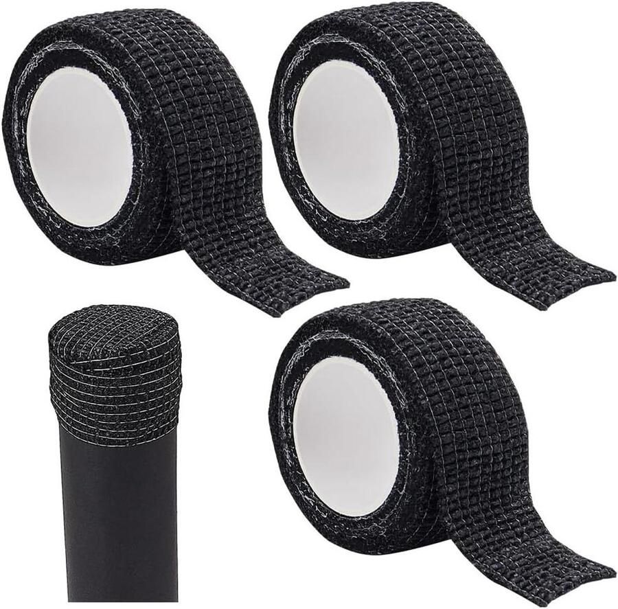 Allecto plus Stoelbeenbeschermers met antislip tape voor harde vloeren 4 stuks Voorkomt glijden van stoelen en tafels Zelfklevend Geen lawaai