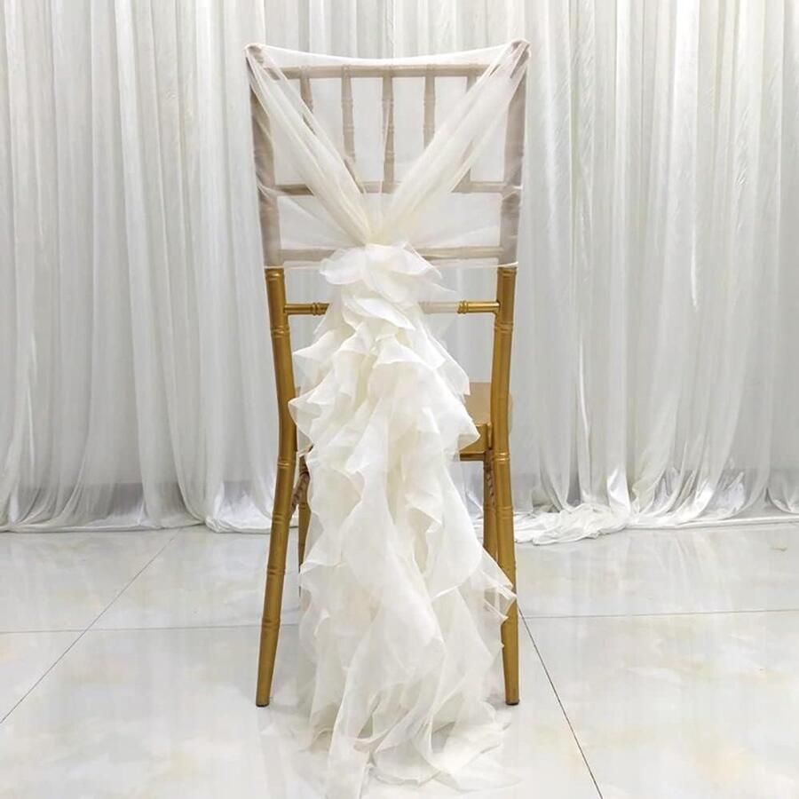 Allecto plus Stoelhoes met lotusblad design voor bruiloft en banket decoratie