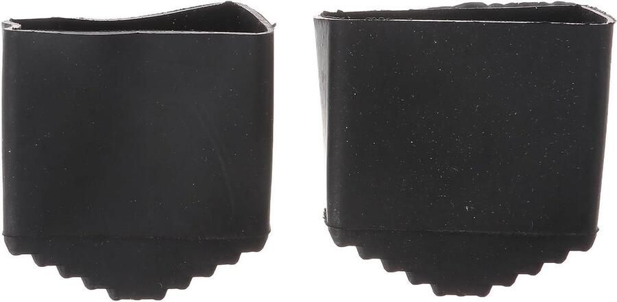 Allecto Plus Stoelpoot onder ladders Set van 2 antislip rubberen laddervoeten Voetkussens voor bedekte laddervoeten Vervanging pads