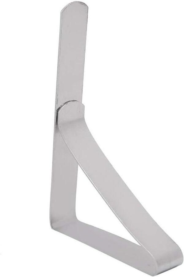 Allecto plus Tafelkleedklemmen voor buitentafels roestvrij staal antislip dik 7cm 4 stuks Tafelkleedafdekking met grote clips
