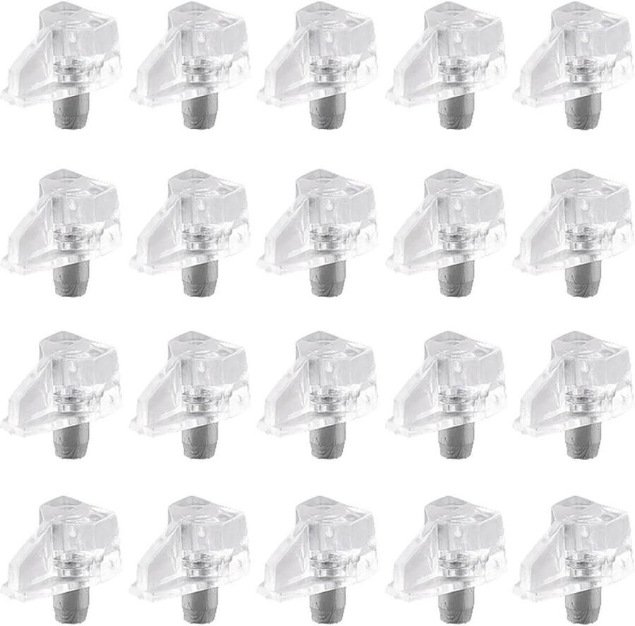 Allecto Plus Transparante Glas Gelamineerde Lade Kast Partitie Set van 20 stuks