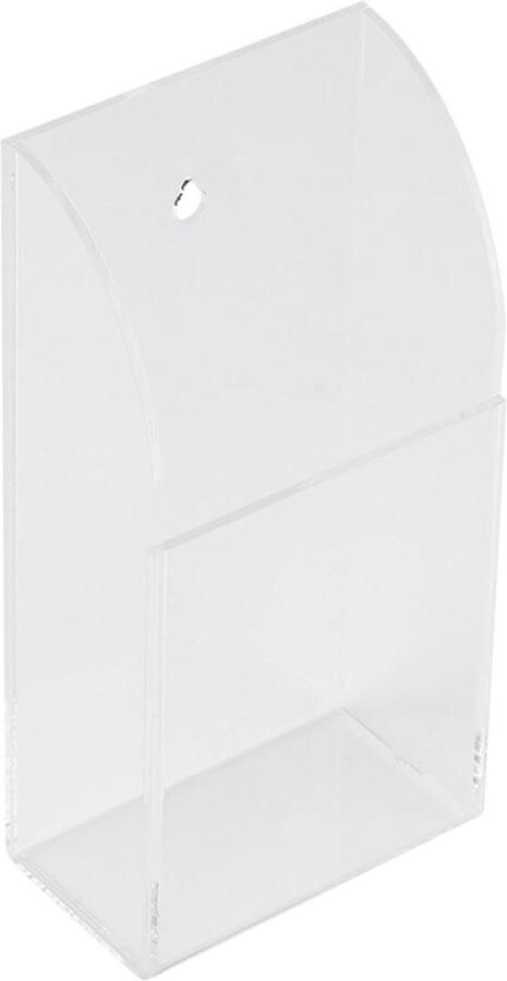 Allecto Plus Muurbevestiging Afstandsbediening Opbergdoos Transparant Acryl Geschikt voor Airconditioning en TV 1 Stuk