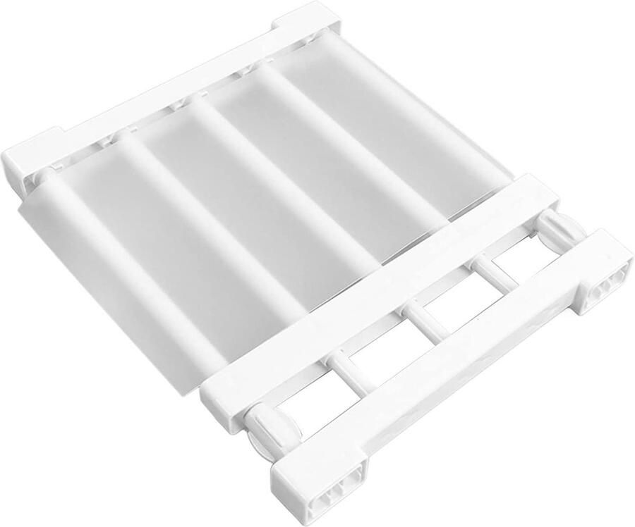 Allecto plus Uitbreidbare Badkamer Kast Spanning Plank DIY Kast Accessoire Hoge Hardheid 44lb Draagvermogen (30‑40 cm)