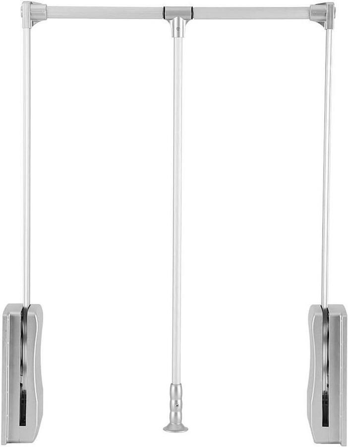 Allecto Plus Uittrekbare kledingstang voor kledingkast (830-1150 mm) Praktisch en ruimtebesparend